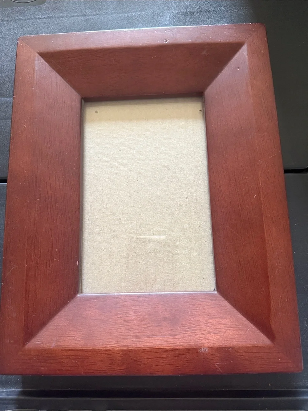 Classic Wooden Picture Frame in Cherry Brown